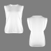 Custom Individualized Women's Cap Sleeve Tank T-Shirt