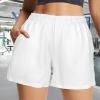 Custom Personalized Women's Zipper Pocket Sports Shorts