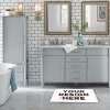 Custom Bathroom Floor Mat(16" x 28")