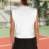 Custom Specialized Women's Sleeveless Sports Crop Tops