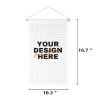 Custom Cotton Linen Hanging Poster