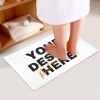Custom Bathroom Floor Mat(16" x 28")