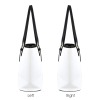 Leather Tote Bag-Small (Four-Sided Splice Printing)