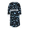 Plus Size Women's Flannel Bathrobe
