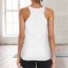 Custom Personalized Women's Double Shoulder Straps Racerback Sports Tank Tops