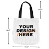 Custom Canvas Shoulder Tote Bag