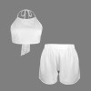 Custom Specialized Women's Tie Back Halter Top & Shorts Set