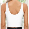 Custom Personalized Women's V-Neck Crop Tank Sports Bra