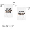 Custom Outdoor Garden Flag(12"x 18")