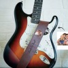 Color Printed Leather Guitar Strap