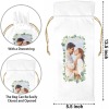 Custom Wine Bottle Bag with Drawstring
