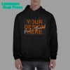 Custom Men's Glow in the Dark Hoody