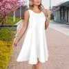 All-Over-Print Women's Sleeveless A-Line Casual Dress