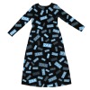 Long-Sleeved Pocketed Maxi Dress For Girls