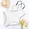 Custom Personalized Women's Cutout One Piece Swimsuit
