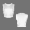 Custom Specialized Women's Sleeveless Sports Crop Tops