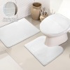 Custom 3-Piece Bathroom Rug Set 60x40cm