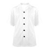 All-Over Print Women's V Neck Button Short Sleeve Pajama Top