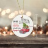Custom Round Ceramic Ornament