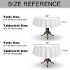 Custom Round Tablecloth 60x60inch|Ship From USA