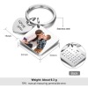 Engraved Text Keychain with Photo