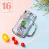 Custom Mason Jar Mugs with Handle(16oz)