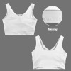 Custom Personalized Girls V-Neck Sports Bra Tops