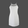 Custom Specialized Women's Hollow-out Halterneck Casual Cami Dress