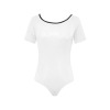 All-Over Print Women's Short Sleeve Round Neck Bodysuit