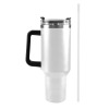 Custom 40oz Tumbler with Black Handle