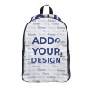 Custom Unisex Casual Backpack with Side Mesh Pockets