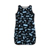 Girls' Sleeveless Split-Hem Vest Dress