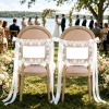 Custom Lace Chair Back Cover (Set of 2)