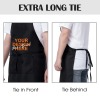 Custom Chef Apron with Pockets for Cooking