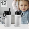 Custom Kids Stainless Water Bottle with Folding Straw(12oz)
