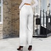Custom Specialized Women's High Waist Long Straight Wide Leg Pants