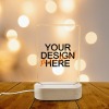 Custom Acrylic Plaque With Light Base
