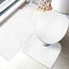 Custom 3-Piece Bathroom Rug Set 80x50cm