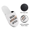 Custom Women's Cotton Non-Slip Warm Slipper