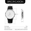 Classic Leather Strap Watch