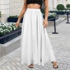 All-Over Print Women's Casual High Waist Long Skirt