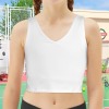 Custom Personalized Girls V-Neck Sports Bra Tops