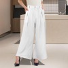 Custom Personalized Women's High Waist Casual Wide Leg Long Pants