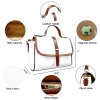 Multi-Function Satchel-Brown