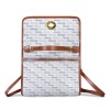 All Over Print Canvas Bag (Brown)