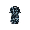 Front-Buttoned Shirt Dress