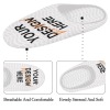 Custom Men's Cotton Non-Slip Warm Slipper