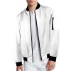 Men's Zipper Windbreaker Bomber Jacket Coat