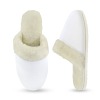 Custom Women's Fur Trim Thick-Sole Indoor Slippers