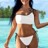 Custom Specialized Women's Off-Shoulder String Bikini Set